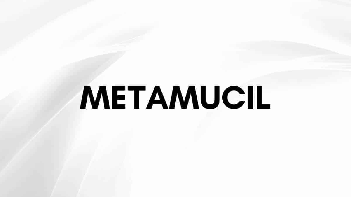 Metamucil