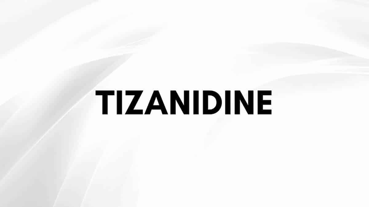 Tizanidine