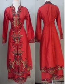 baju kebaya panjang