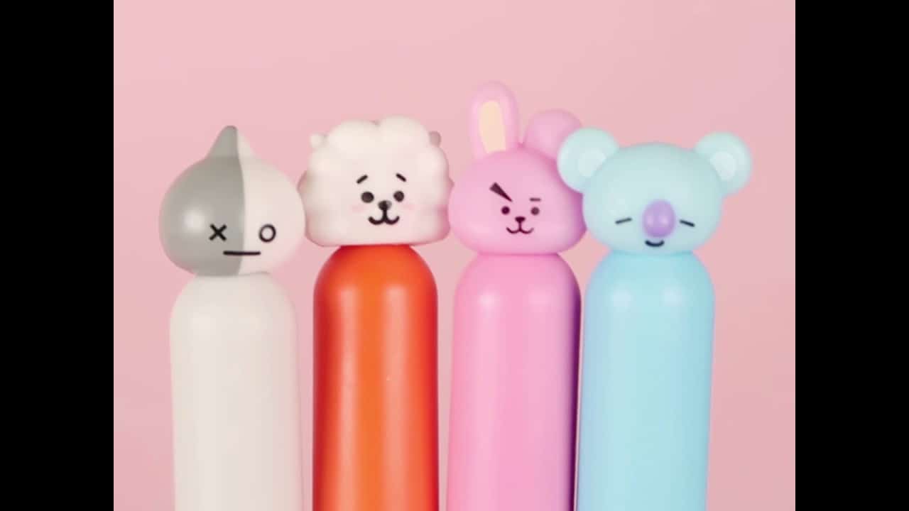 BT21 Cream Lip Lacquer